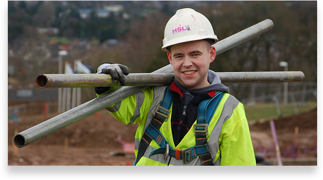 Ian at work